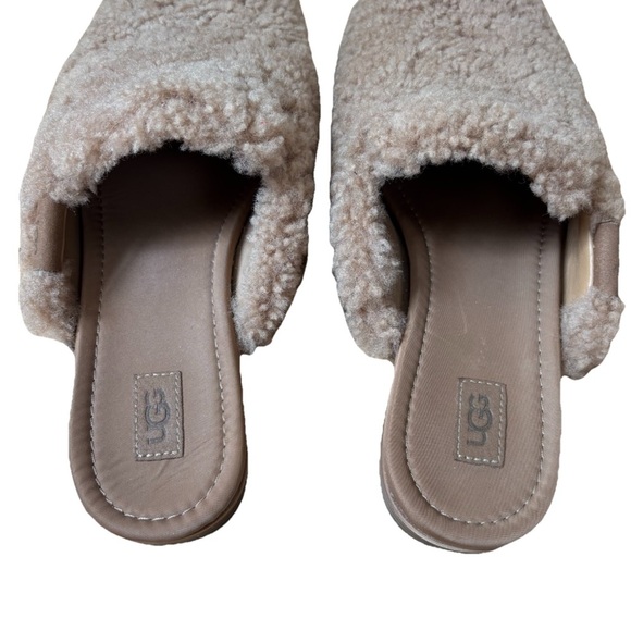 UGG Janaya Cozy Mule Shoes In Chestnut Brown Women’s Size 5.5 - Picture 4 of 7